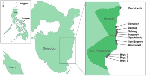 land area of sorsogon